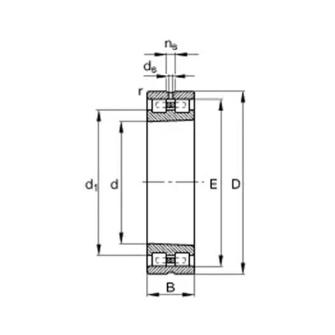1pcs Bearing NN3013K W33 3182113 65x100x26 NN3013 3013 Cylindrical Roller Bearings in Saudi Arabia
