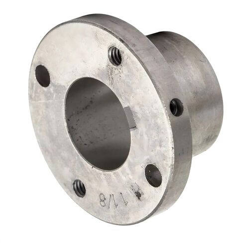 AK89H/H1-1/8 Compressor 8.25" Single Groove Pulley - for Masterdrive Mechanical Power Transmission Part - Cast Iron Pulley Replacement/Belt A Section 4L and 1-1/8" Sheave Bushing - Gray Solid Steel in Saudi Arabia