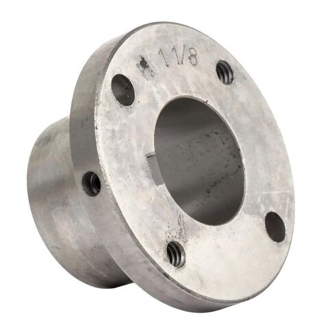 AK89H/H1-1/8 Compressor 8.25" Single Groove Pulley - for Masterdrive Mechanical Power Transmission Part - Cast Iron Pulley Replacement/Belt A Section 4L and 1-1/8" Sheave Bushing - Gray Solid Steel in Saudi Arabia