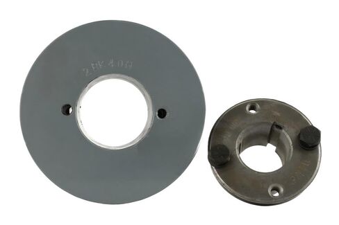 2BK40H H-7/8 Compressors 4" Dual Groove Pulley - for Masterdrive Compressors Pulley Replacement - Cast Iron Pulley - 2 Belt B Section 5L w/ 7/8" Sheave Bushing/Cast Iron Pulley- Air Compressor Parts in Saudi Arabia