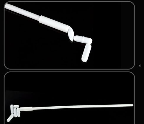 345mm Magnetic Stir Bar Retriever, 13.5 inch Length, PTFE Coating, Anti-Corrosive & Chemical Resistant, Laboratory Stirring Magnet Remover Stick in Saudi Arabia