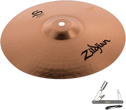 Avedis Zildjian S10S 10-INCH S FAMILY SPLASH CYMBAL W/ BRIGHT SOUND - BRILLIANT FINISH With ZKEY in Kuwait