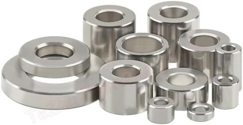 غسالات، غسالة مسطحة، غسالات 5/10 قطع M6 من الفولاذ المقاوم للصدأ حشية جلبة غير مترابطة حلقات فاصل مجوفة مستديرة طول الكم 2-20 مم قفل (6.5 × 20 × 12 مم (5 قطع)) in Kuwait