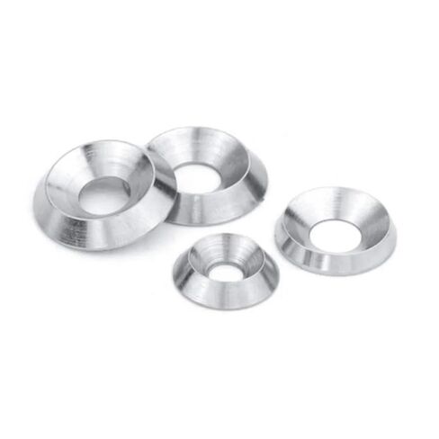 Washers,Flat Washer, Washers 2/5/10PCS M3 M4 M5 M6 M8 M10 Sliver Washer Stainless Steel Umbrella Countersunk Screw Rings Gasket Joint Ring Backup for FPV RC Fastener(M3(10PCS)) in Kuwait