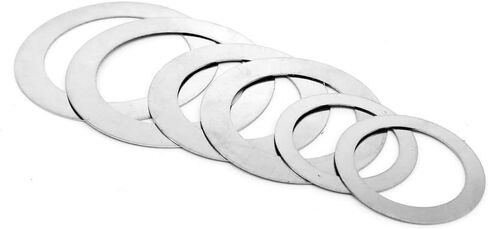 Washers,flat washer, Lock washers 10pcs Ultra Thin Flat Washer, Width 0.3mm Assortment, M9 M10 M12 M13 M14 M15 M16 M40 High Precision Adjusting Gasket(M14x18) in Kuwait