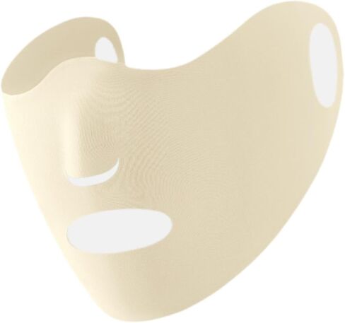 Cooling Face Cover Women Face Sun Protection for Running Climbing Traveling Shopping Riding Beige in Kuwait