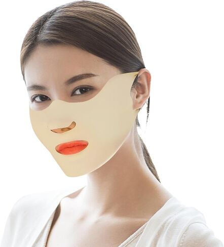 Cooling Face Cover Women Face Sun Protection for Running Climbing Traveling Shopping Riding Beige in Kuwait