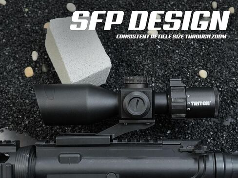 Triton Ronin HD 2-10x40 SFP MaxBright Fiber Reticle MPVO | Shorty | F2 Reticle in Saudi Arabia