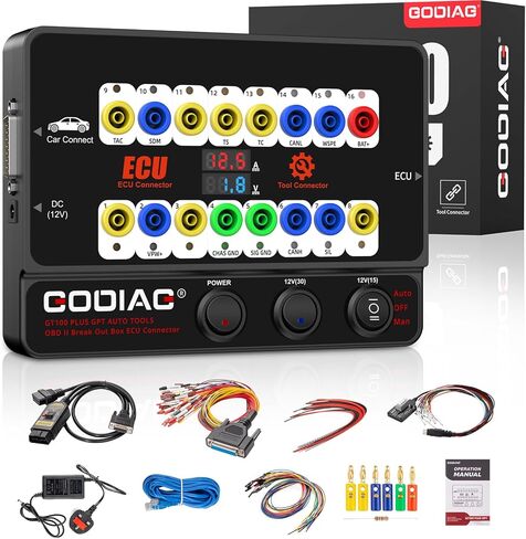 GODIAG GT100 صندوق الاختراق obdii بروتوكول الكاشف ecu مقعد موصل obd اختبار ميناء التشخيص in Kuwait