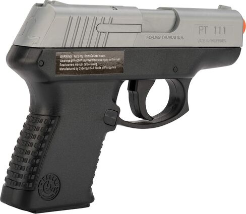 Evike Airsoft - Swiss Arms Millennium PT111 Airsoft Spring Airsoft Pistol من CyberGun (اللون: ثنائي اللون) in Kuwait