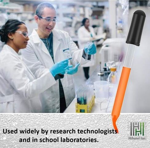 Set of 12 pc Glass Pipette Pipet Medicine Eye Droppers 3" Curved Tip One Dozen for Essential Oils and Science Laboratory in Kuwait