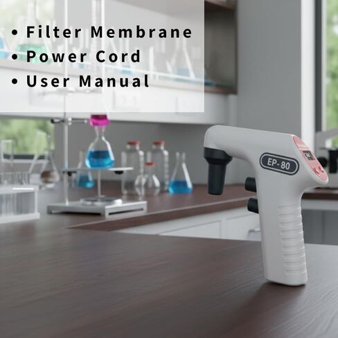 وحدة تحكم الماصات الكهربائية من فريستادن لاب - حشو ماصات آلي بمحرك لماصات 0.1-80 مل - سرعة قابلة للتعديل، تصميم مريح مع بطارية قابلة لإعادة الشحن in Kuwait