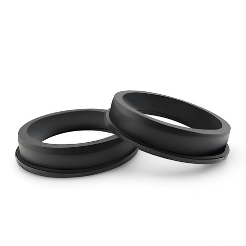 2 Pack 3" Drill Hole, 2-1/2" ID Black Silicone Top Hat Rubber Grommets for Automotive, Firewall, Wiring - Waterproof, High Temp Resistant, Easy Install in Kuwait