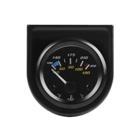 2" 52mm Water Temp Gauge 40-120 Celsius /100-250 Fahrenheit Pointer Auto White Led Car Meter in Saudi Arabia