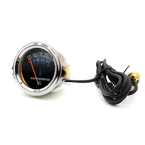 2inch 52mm Electrical Mechanical Car 12V DC Water Temp Temperature Gauge Black Face Fahrenheit in Saudi Arabia
