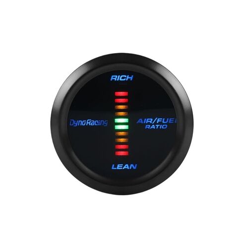 2 "52 مللي متر نسبة الهواء إلى الوقود مقياس الأزرق Led الأزرق التناظرية LED سيارة متر BX101730 in Saudi Arabia