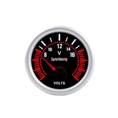 2'' 52mm Universal Lens Voltmeter White LED 8-16V Voltage Gauge Car Meter BX101315 in Saudi Arabia
