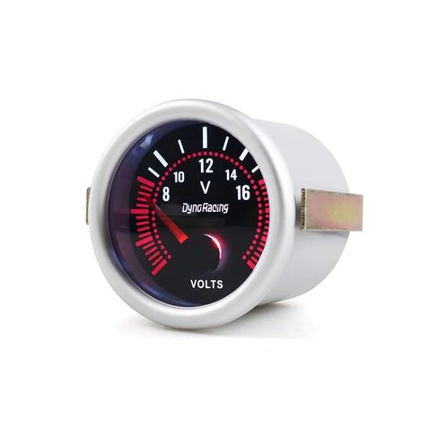 2'' 52mm Universal Lens Voltmeter White LED 8-16V Voltage Gauge Car Meter BX101315 in Saudi Arabia