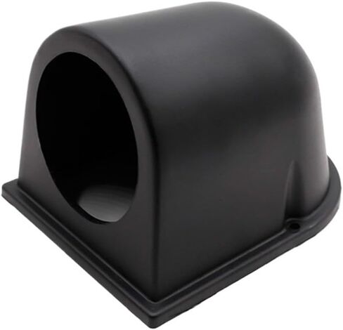 Black Single Gauge Pod 52mm Hole Cup Car Gauge Pod Gauge Cap Cup Dash Pod Mount Holder Plastic Auto Car Meter in Saudi Arabia