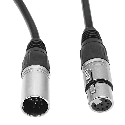 7 Pin XLR Cable, Microphone Cable 7 Pin XLR Male to Female Connector for Microphone and Audio Interface (10ft/3 Meter) in Saudi Arabia