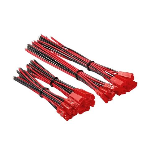fengpeng 10 Pairs 20 AWG JST Plug Connector 2-pin Male Cable Suitable for LED Light Strip Remote Control Toy Battery(15CM 10 Pairs) in Saudi Arabia