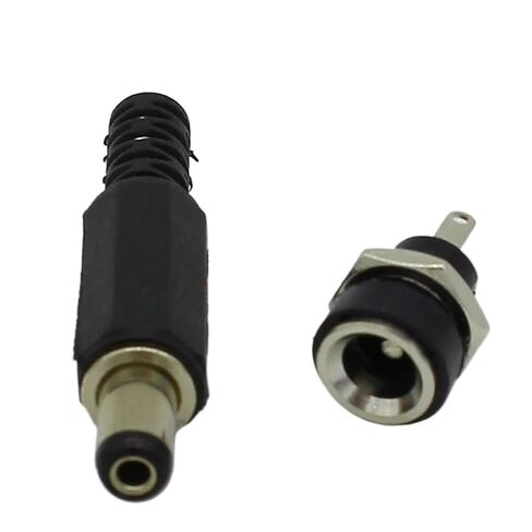 Fengpeng 2.1x5.5mm DC Power Female Plug Jack 5pcs + ذكر موصل محول المقبس in Saudi Arabia