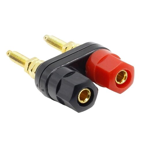 fengpeng 1pcs Gold Plated Banana Plug Connector Speaker Amplifier Extended Terminal Binding Post in Saudi Arabia