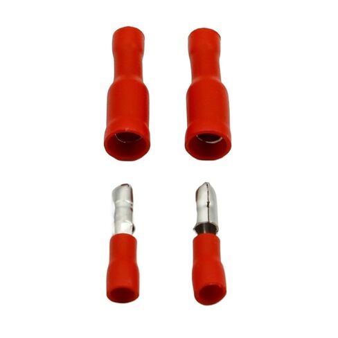 fengpeng 50 X أحمر ذكر أنثى رصاصة موصل تجعيد محطات الأسلاك in Kuwait