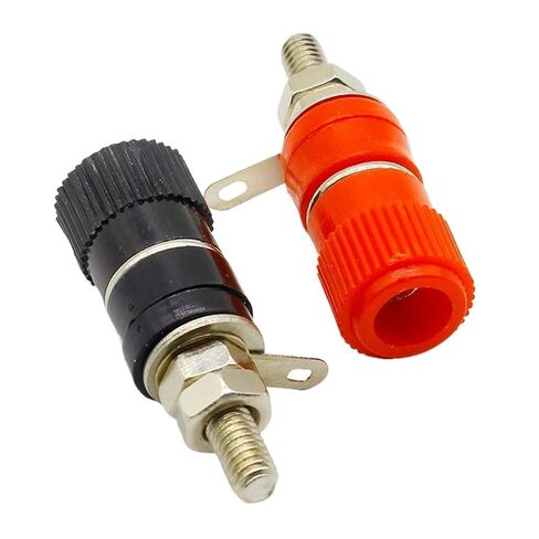 زوج واحد من Fengpeng (أحمر + أسود) لمكبر الصوت الطرفي، عمود ربط الموز، موصل تركيب لوحة جاك in Kuwait