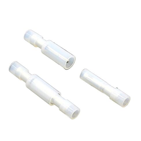 Fengpeng FRFNY+MPFNY 50 قطعة على شكل رصاصة أنثى ذكر عازل سلك موصل كهربائي محطة تجعيد لـ 24-18 AWG أبيض in Kuwait