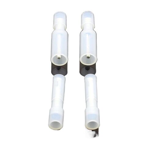 Fengpeng FRFNY+MPFNY 50 قطعة على شكل رصاصة أنثى ذكر عازل سلك موصل كهربائي محطة تجعيد لـ 24-18 AWG أبيض in Kuwait