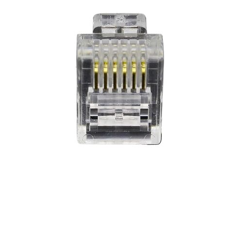 fengpeng RJ11 6P6C Modular Jack Network Male Plugs, 6 Pin, Telephone Connector in Saudi Arabia