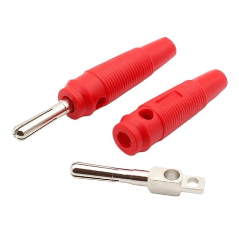 Fengpeng 10 قطع 4 مم قابس الموز تيار عالي معزول ومغطى وقابل للتكديس وصلة برغي توصيل in Kuwait