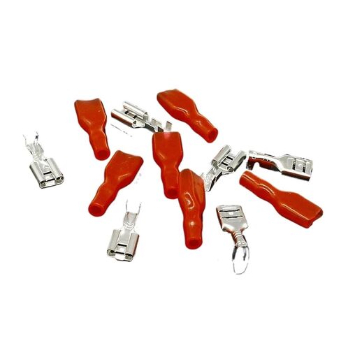 Fengpeng موصل تجعيد طرفي أنثى 6.3 مم مع حافظة (برتقالي) in Kuwait