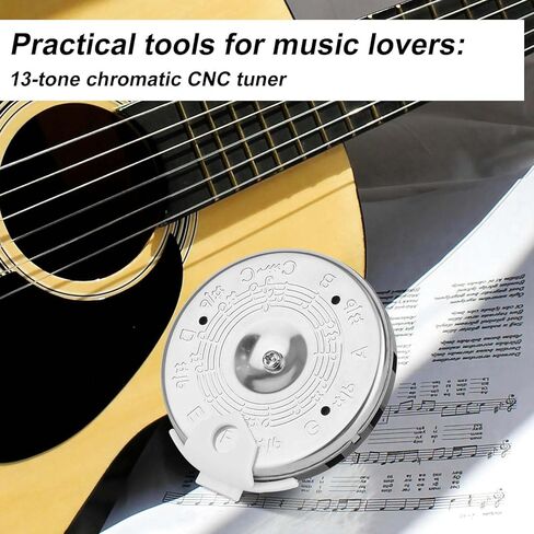 2pcs 13 Tone Pitch Pipe, High Sensitivity Chromatic C-C Scale Pitch Pipe Tuner Music Tuning Accessories for Guitar Bass Violin Cello Ukulele Singers & More in Saudi Arabia