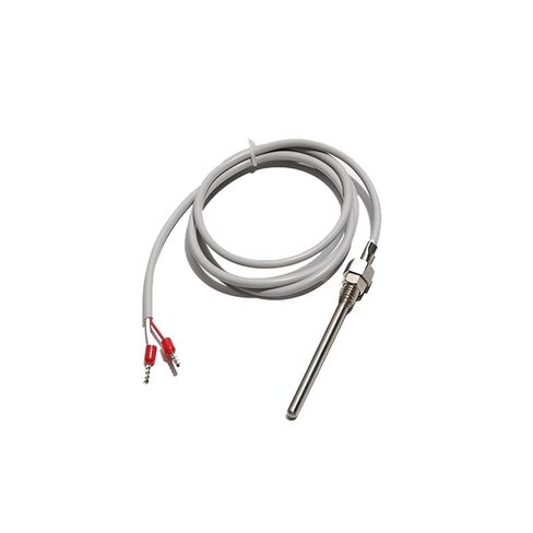 NTC Wire Thermocoulpe Temperature Sensor 10K 20K 50K 100K M8 Thread Dia.5MM Lenght 50/100/150/200MM Probe 1Pcs(NTC 20K,Cable Length 1M_Probe 5X100MM) in Saudi Arabia