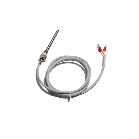 NTC Wire Thermocoulpe Temperature Sensor 10K 20K 50K 100K M8 Thread Dia.5MM Lenght 50/100/150/200MM Probe 1Pcs(NTC 20K,Cable Length 1M_Probe 5X100MM) in Saudi Arabia