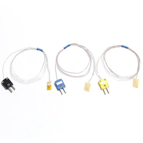 K-Type/T-Type/J-Type Thermocouple Bonded Temperature Sensor Measuring 260℃ Surface Fixed Patch Probe with Plugs 1Pcs(TT-K-30 0.5M) in Saudi Arabia
