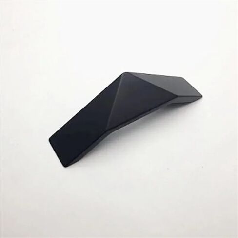 Simple Golden Gray Black Cabinet Door Drawer Pulls Cupboard Furniture Handles Hardware 1Pcs(Dumb Black 64mm) in Kuwait