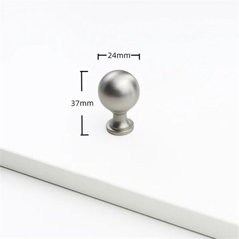 Solid Cabine Zinc Alloy Furniture Handles Drawer Kitchen Door Hardware 1Pcs(RZ023-Brushed-Silver) in Saudi Arabia