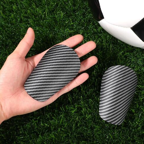 Mini Shin Guards Soccer, Sturdy Small Shin Pads with Adjustable Straps, 3.74x2.36in/9.5x6cm Comfortable Lightweight Mini Shinguards Protective Equipment for Youth Toddler Kids Boys Girls in Saudi Arabia