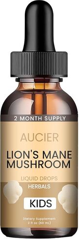 Lions Mane for Kids | Speech Delay Supplement for Kids & Toddlers | Lion’s Mane Mushroom, for Speech Therapy & Cognitive Support – Easy-Take Liquid (1PCS) in Saudi Arabia