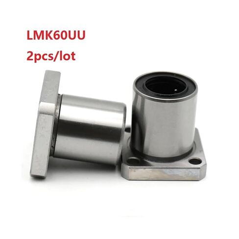 2pcs/lot LMK60UU LMK60 Square Linear Bushing Bearing Flange Ball in Saudi Arabia