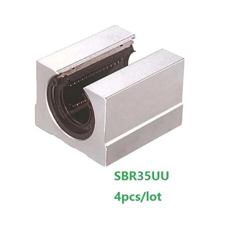 4 قطعة/الوحدة SBR35UU SME35UU نوع مفتوح محمل كروي خطي كتلة لدليل SBR35 35 مللي متر/السكك الحديدية in Saudi Arabia