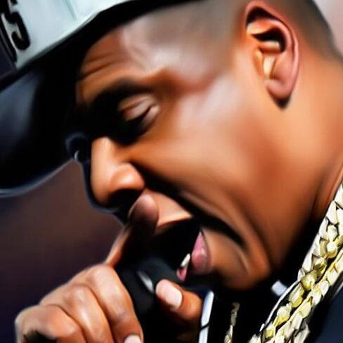 ARToholic Studios Jay-Z Poster Photo Painting Artwork Portrait on CANVAS Art in Saudi Arabia