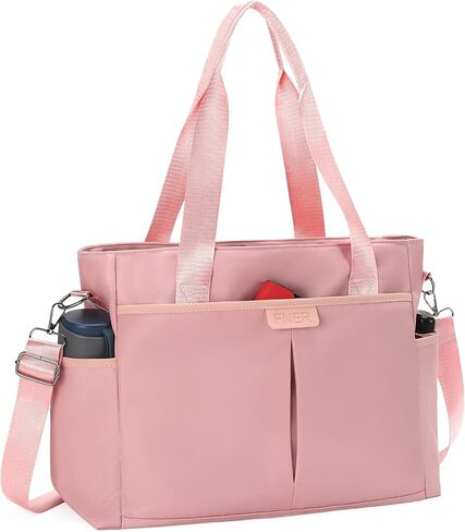 Corduroy Tote Bag for Women Crossbody Bags Lightweight Handbags Shoulder Bag with Zipper Pockets for Work Shopping in Kuwait