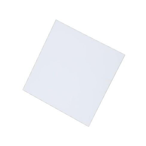 لوح مربع من سيراميك الألومينا، لوح عازل من سيراميك الألومينا باللون الأبيض مقاسات متعددة (15 × 55 × 1 مم) in Kuwait