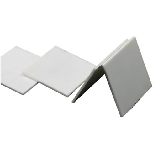 لوح مربع من سيراميك الألومينا، 95 لوح عازل من السيراميك مربع من الألومينا مكون من 10 مقاسات متعددة (50 × 50 × 0.5 مم) in Kuwait