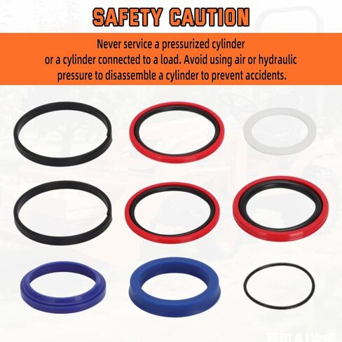 Seal Kit for Kubota Compact Tractor Loader LA1153S, LA1154A, LA1154S, LA1154E, LA1154SU - 7J417-64920 7J417-63400 in Saudi Arabia