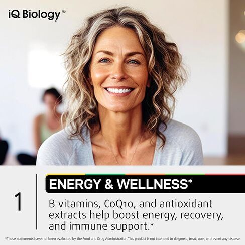 Daily Multivitamin for Energy & Immune Support - Zinc, Vitamins A B6 B12 C D E, Biotin, Lutein, Folate, Folic Acid, Selenium, Copper, Calcium 25mg - Multimineral Supplement for Women Men, 60 Capsules in Kuwait